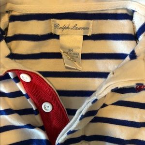 Ralph Lauren Baby Boy 3 month Onesie